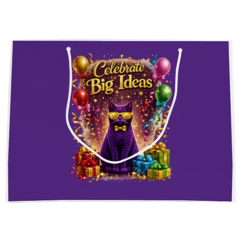 Professor Purr-ple™ Celebrate Big Ideas Gift Bag |