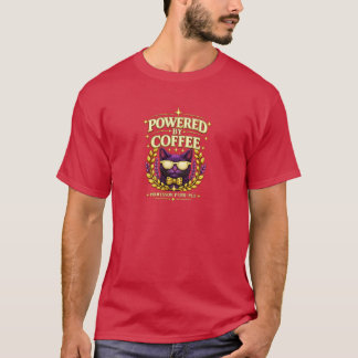 Professor Purr-Ple™ – Powered by Coffee T-Shirt