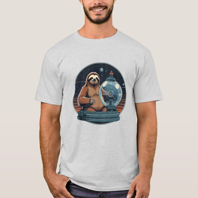 Professor Sloth with Coil T-Shirt (Front)