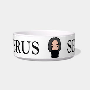 Professor Snape Cartoon Character Art Bowl