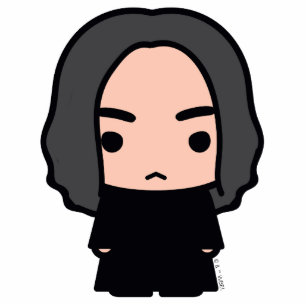 Professor Snape Cartoon Character Art Cutout