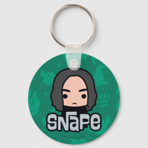 Professor Snape Cartoon Character Art Keychain