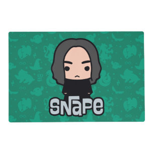 Professor Snape Cartoon Character Art Placemat
