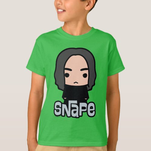 Professor Snape Cartoon Character Art T_Shirt