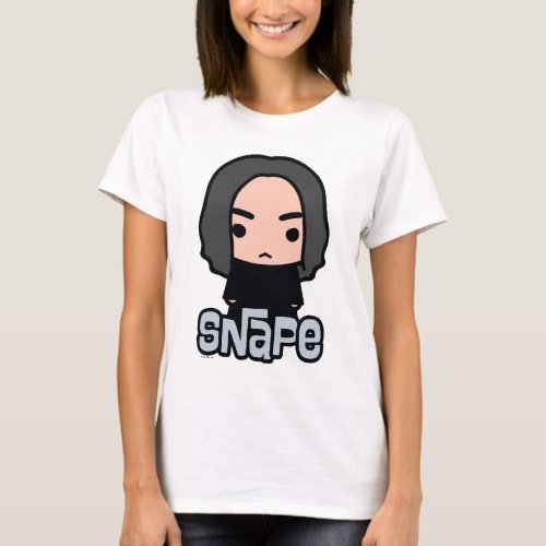 Professor Snape Cartoon Character Art T_Shirt