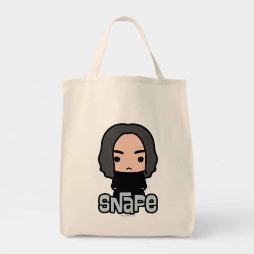 Professor Snape Cartoon Character Art Tote Bag