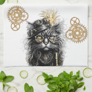Professor Sprocket-Paws  Kitchen Towel