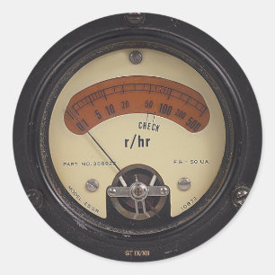 Professor Temple's Raytheometer Sticker