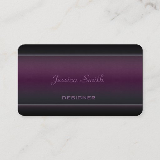 Customizable Proffesional elegant modern velvet business card templates