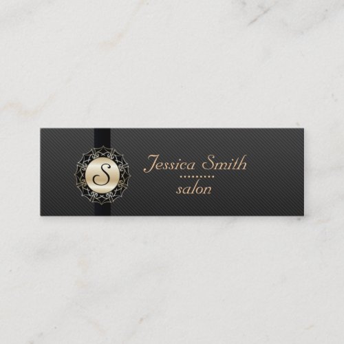 Proffesional elegant plain  monogram business card templates