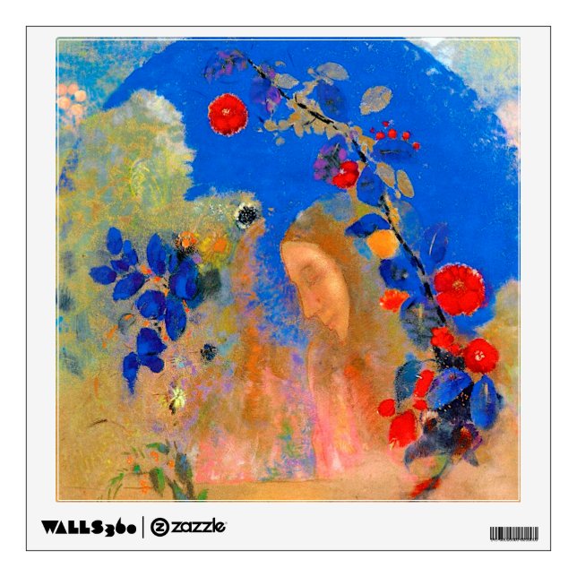 Profile beneath an Arch, Redon Wall Decal (Front)