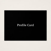Profile Card (Front)