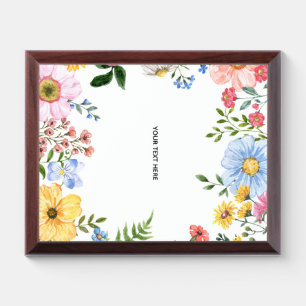 Profile Card Award Plaque