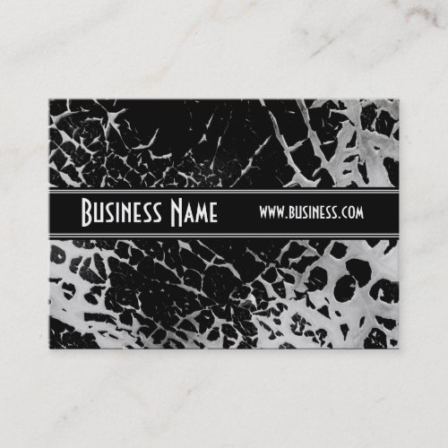 Profile Card Black &amp; White Style Broken (1s) Business Card Templates
