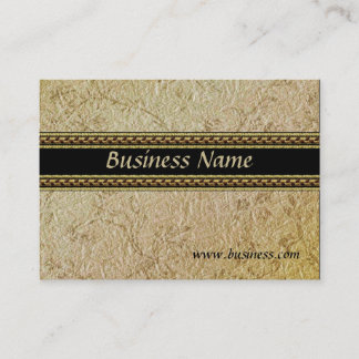 Profile Card Business Embossed Old Paper (002G006)