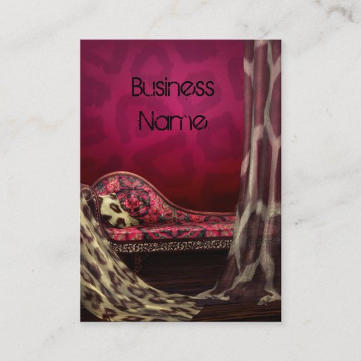 Customizable Profile Card Business Interior Design Business Card Templates