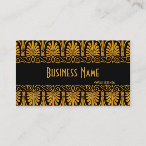 Profile Card Business Old Gold Business Card Templates