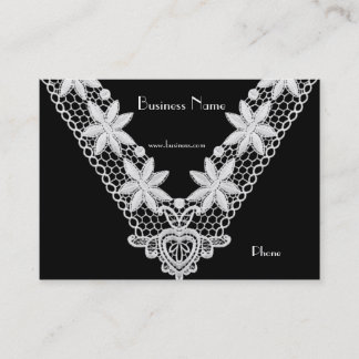 Profile Card Business Ornate Lace (003)
