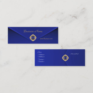 Profile Card Business Rich Blue Velvet Jewel 2
