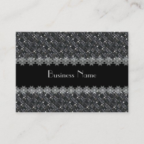 Profile Card Business Sequence Lace (48-037) Business Card Template