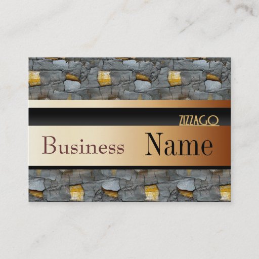 Customizable Profile Card Business Tree Black Gold 55 Business Card Templates