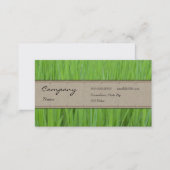 Profile Card - Green Grass (Front/Back)