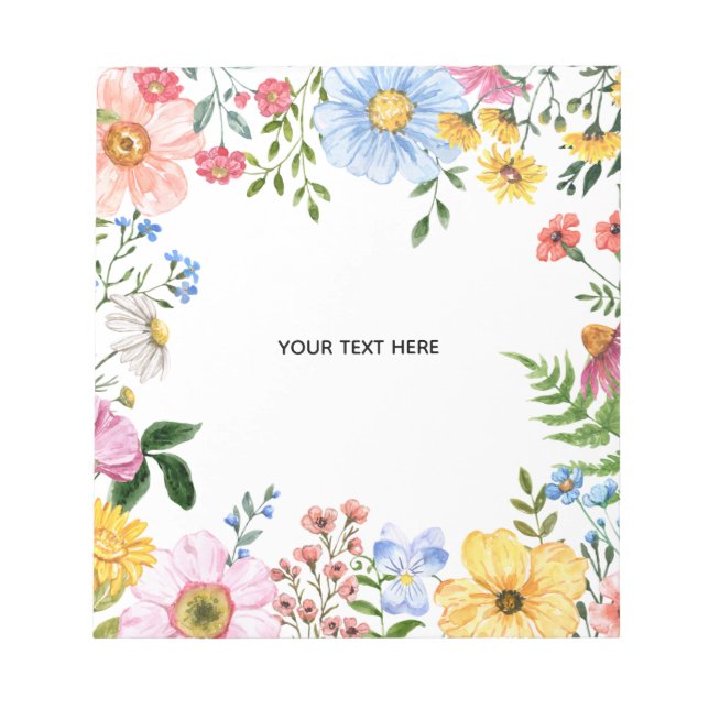Profile Card Notepad (Front)