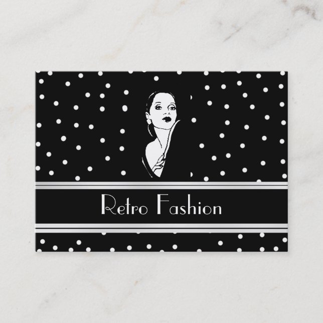 Profile Card Retro Fashion Vintage 2 (Front)