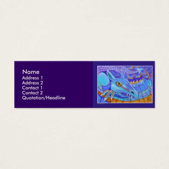 Profile Card Template - Dragon