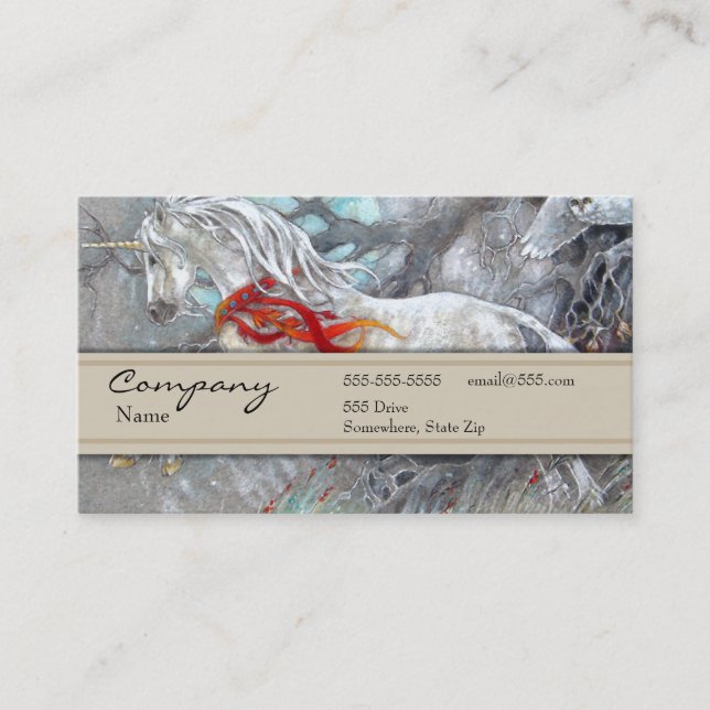 Profile Card - Unicorn (Front)