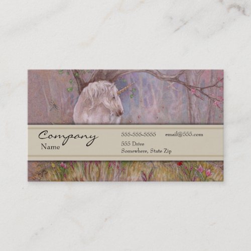 Profile Card - Unicorn Business Card Template