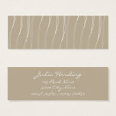 Profile card vanilla pud beige (Front & Back)