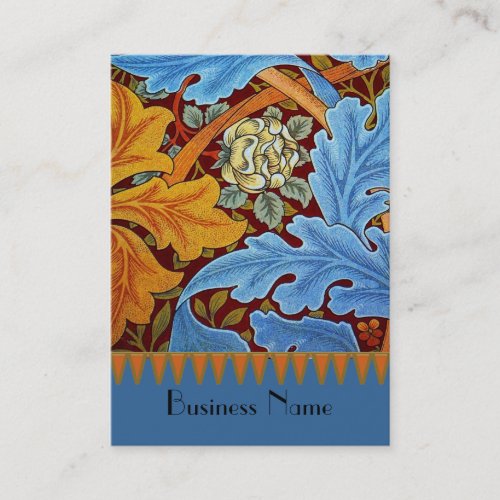 Profile Card Vintage Print William Morris Business Cards