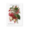 Profile Card Vintage Red Floral