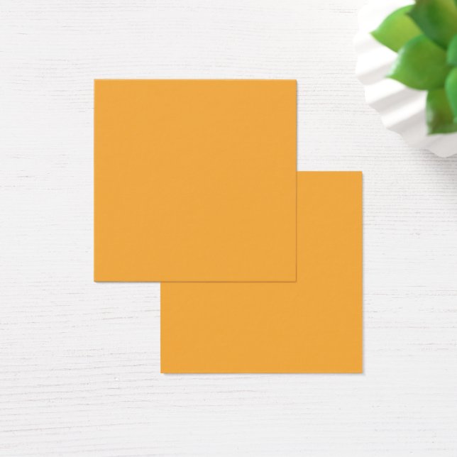 Profile Cards | Bold Orange | Networking Identity  (Desk)