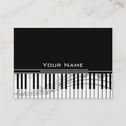 Customizable profile_keys business card templates