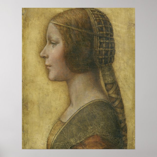 Profile of a Young Fiancee Poster (Front)