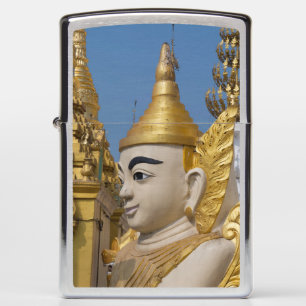 Profile Of Buddha Statue Zippo Lighter
