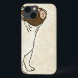 Profile of French Bulldog Looking Up iPhone 13 Case<br><div class="desc">Chariklia Zarris knows how to capture the best emotion in each of her drawings. It is no exception in this simple and contemporary drawing of a French bulldog.  Get this cool dog-themed image on your Zazzle product today.</div>