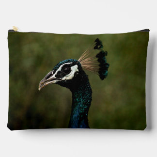 Profile of Peacock Accessory Pouch