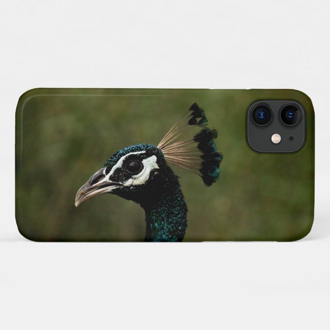 Profile of Peacock  Case-Mate iPhone Case (Back (Horizontal))