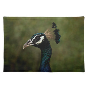 Profile of Peacock Cloth Placemat