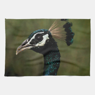 Profile of Peacock  Kitchen Towel