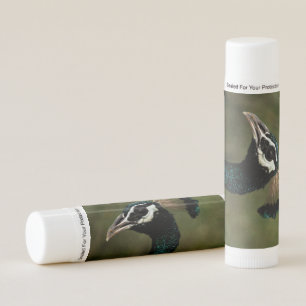 Profile of Peacock Lip Balm