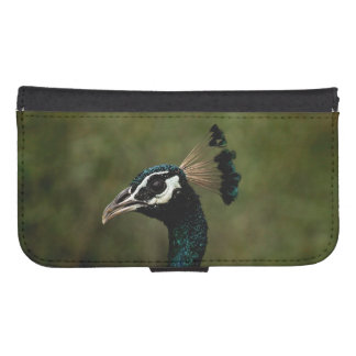 Profile of Peacock  Galaxy S4 Wallet Case