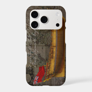 Profile Painting of Ship Jersey iPhone 17 Pro Case