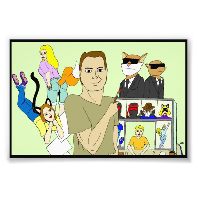 profile  photo print (Front)