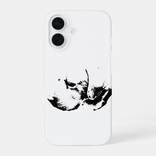 Profiled in Ink Iphone Case (Back)