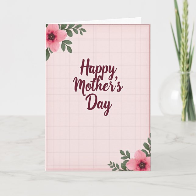 Profound Appreciation Floral Card (Front)