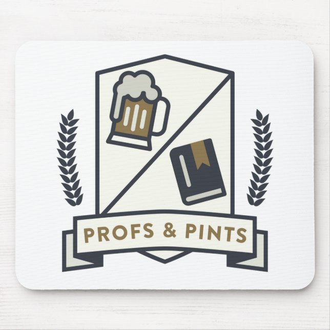 Profs and Pints mousepad (Front)